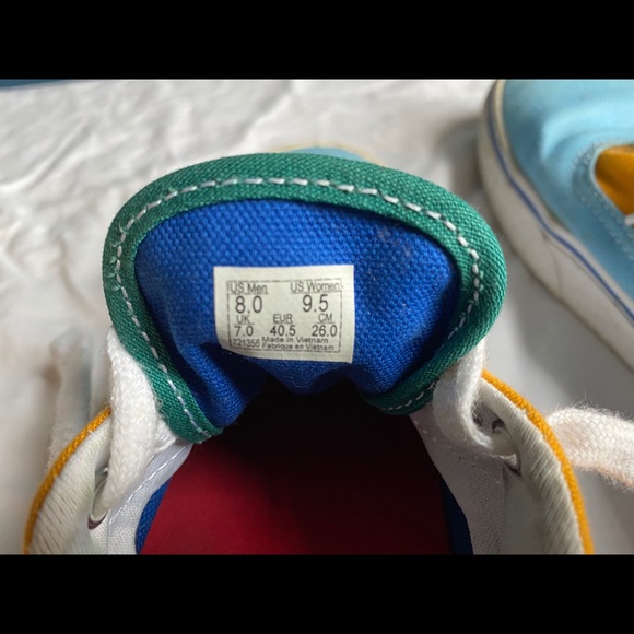 Vans colorblock size 8.5 - Picture 6 of 7